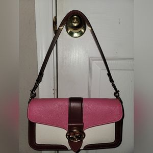 Coach handbag Red, pink and white